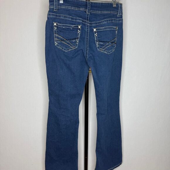 Copper Flash Low Rise Flare Bootcut Curvy size 6 jeans - Picture 7 of 8